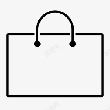 购物袋购物车结账图标图标