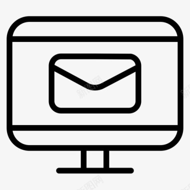 电子邮件营销电子邮件消息图标图标