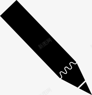 铅笔便条文具图标图标