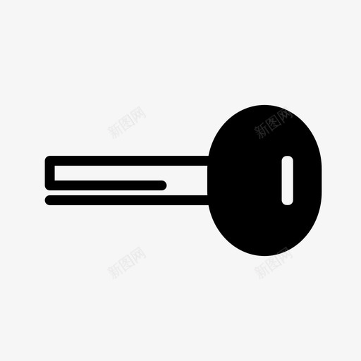 钥匙门钥匙安全钥匙图标svg_新图网 https://ixintu.com 安全 钥匙