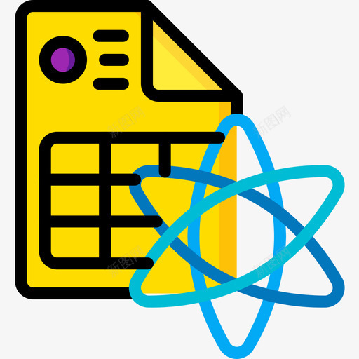 文件数据科学15线性颜色图标svg_新图网 https://ixintu.com 数据 文件 科学 线性 颜色