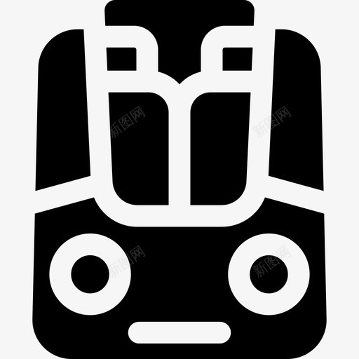 个人公共交通5已填充图标svg_新图网 https://ixintu.com 个人 交通 公共 填充