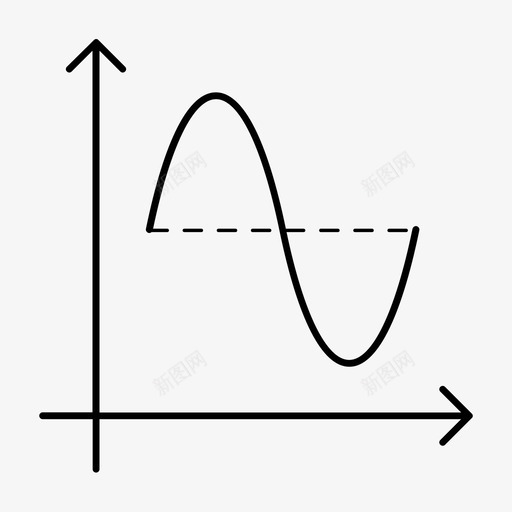 图余弦正弦图标svg_新图网 https://ixintu.com 余弦 正弦 许多