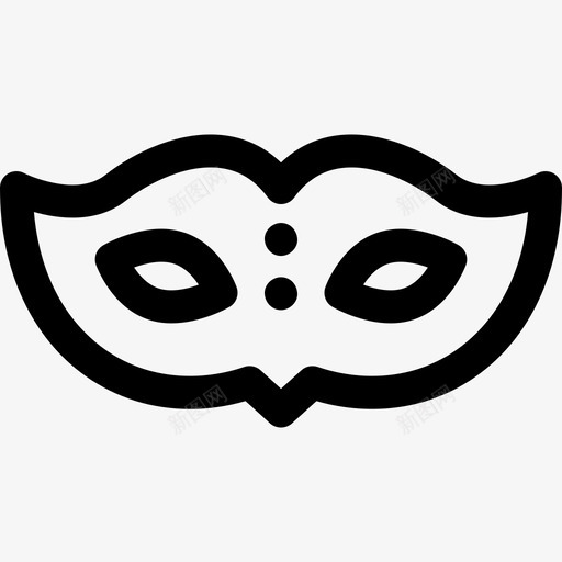 面具夜派对51直系图标svg_新图网 https://ixintu.com 派对 直系 面具