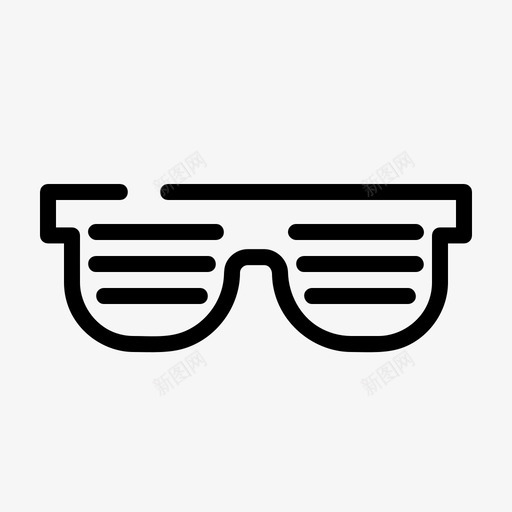 采购产品眼镜眼镜夏季图标svg_新图网 https://ixintu.com 产品 夏季 太阳镜 眼镜 系列 采购