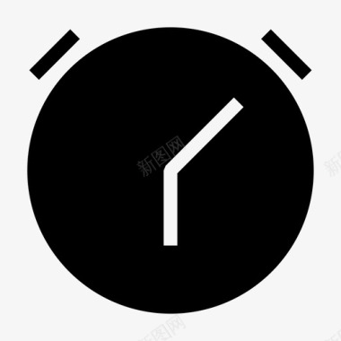 定时器闹钟手表图标图标