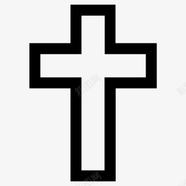 死亡基督教圣洁图标图标