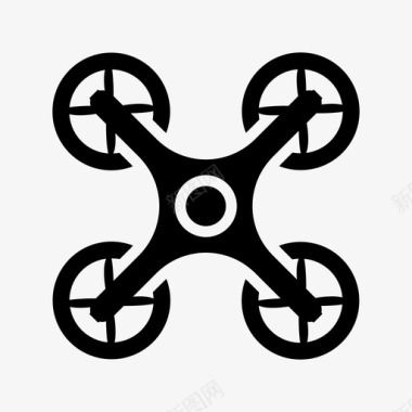 无人机摄像机无人机天空无人机图标图标