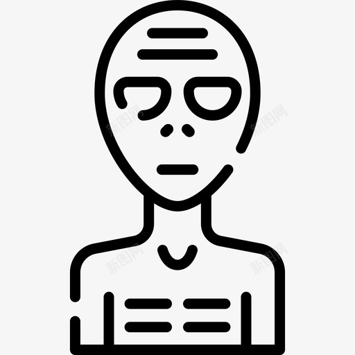 外星人奇异的角色24直系图标svg_新图网 https://ixintu.com 外星人 奇异 直系 角色