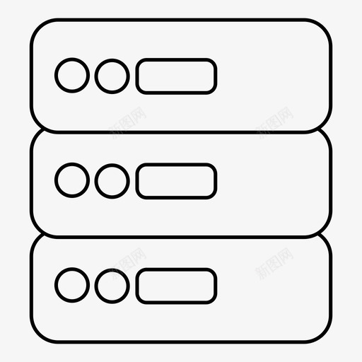 服务器硬件代理图标svg_新图网 https://ixintu.com 代理 存储 服务器 硬件 系统