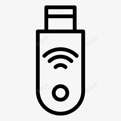 pendrive存储U盘图标svg_新图网 https://ixintu.com pendrive wifi 存储