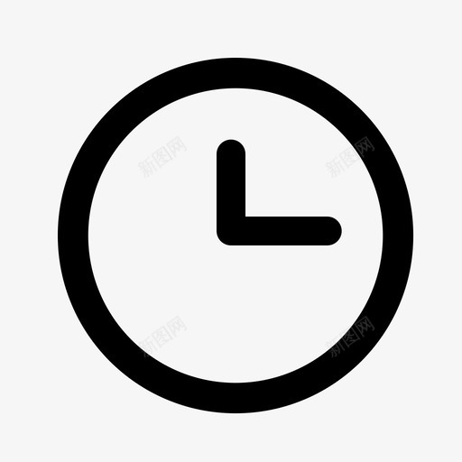 timeclockclocks图标svg_新图网 https://ixintu.com basic business clock clocks ticker time timer ui