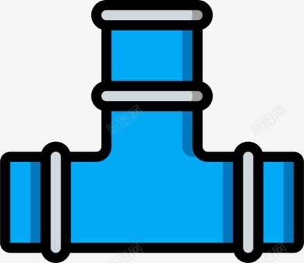 管道管道5线颜色图标图标