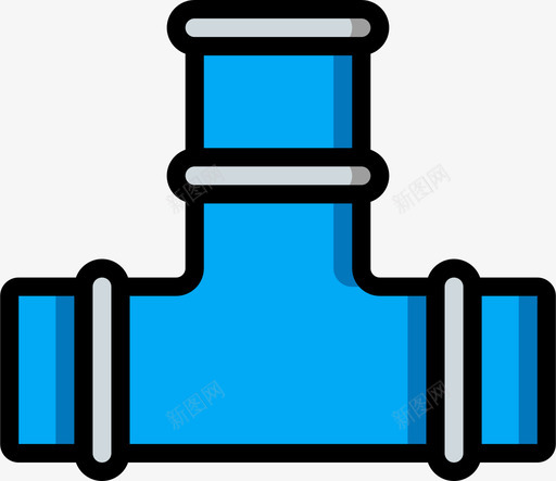管道管道5线颜色图标svg_新图网 https://ixintu.com 管道 颜色