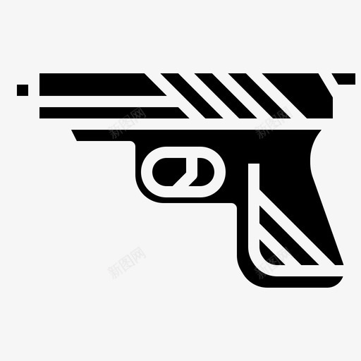 枪彩弹和bb枪7加油图标svg_新图网 https://ixintu.com 加油 枪彩