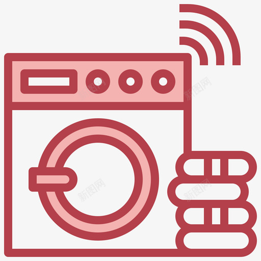 洗衣机智能科技25其他图标svg_新图网 https://ixintu.com 其他 智能 洗衣机 科技