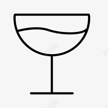 酒杯酒瓶杯子图标图标