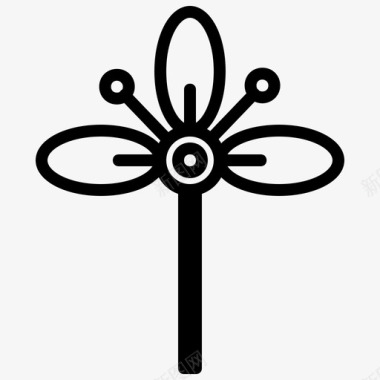 花洋甘菊装饰图标图标