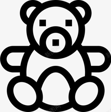 泰迪熊孕妇19岁直系图标图标