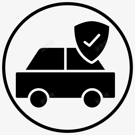 安全驾驶驾驶室安全服务图标svg_新图网 https://ixintu.com 圆圈 填充 安全 安全服 旅行 服务 驾驶 驾驶室 黑色