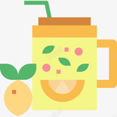 柠檬水饮料22淡味图标图标