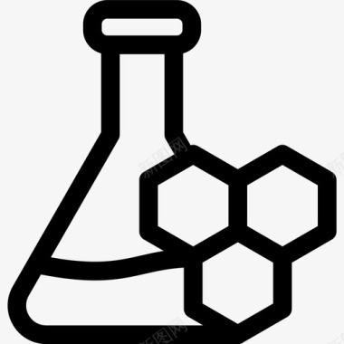 化学锥形烧瓶试管图标图标
