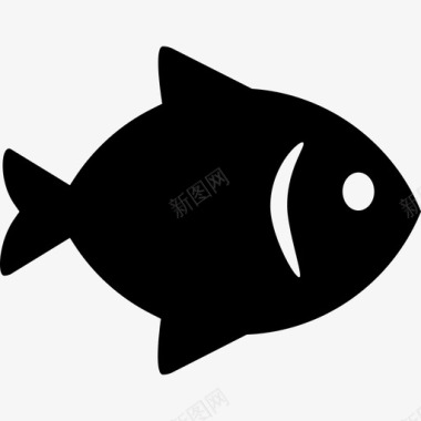 鱼动物海鲜图标图标