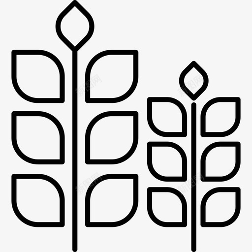 农业生物植物学图标svg_新图网 https://ixintu.com 农业 植物学 生物 科学