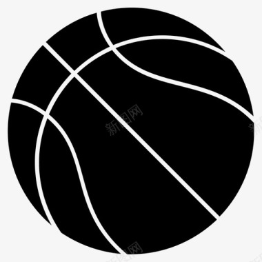 篮球户外游戏运动配件图标图标