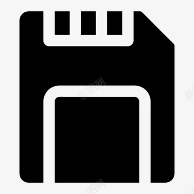 存储卡电子保存图标图标