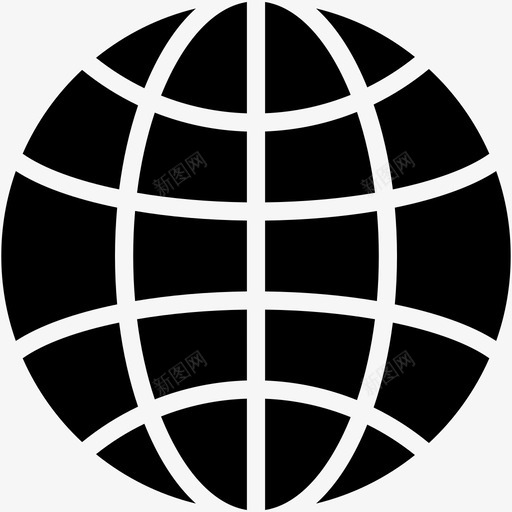 地球地图世界图标svg_新图网 https://ixintu.com 世界 地图 地球 通讯