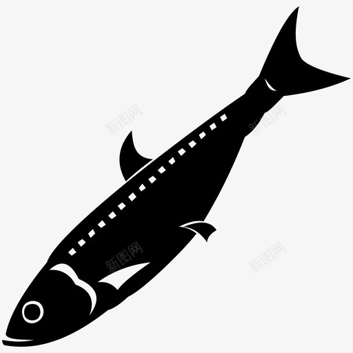 鱼厨师食物图标svg_新图网 https://ixintu.com 厨师 海鱼 海鲜 食物 鱼片
