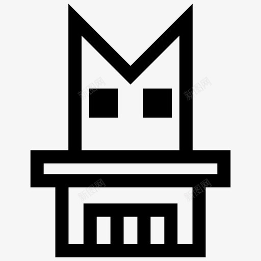 办公建筑商业图标svg_新图网 https://ixintu.com 办公 商业 商业城 城市 建筑 建筑商 金融