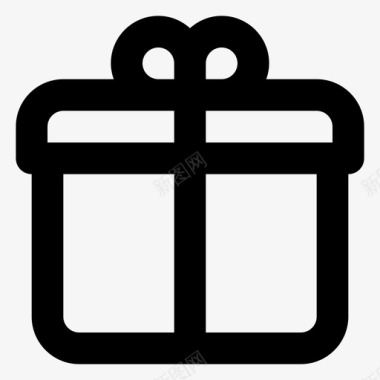 礼物赠品奖励图标图标