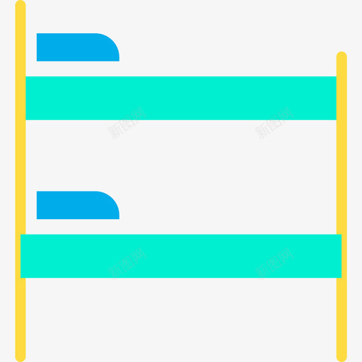153号酒店的双层床公寓图标svg_新图网 https://ixintu.com 153号 公寓 双层 酒店