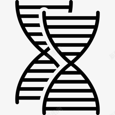 遗传学脱氧核糖核酸dna螺旋图标图标