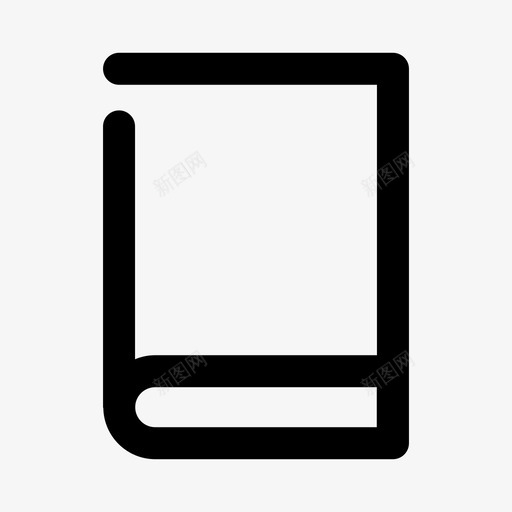 图书图书馆阅读图标svg_新图网 https://ixintu.com 图书 图书馆 用户界面 阅读