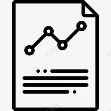 增长报告业务文档图标图标