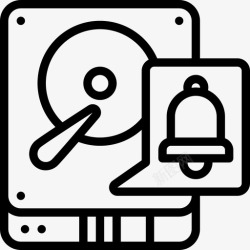 win11硬盘图标硬盘通知11线性图标高清图片