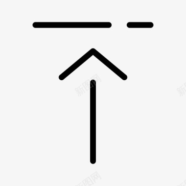 上传箭头数据图标图标