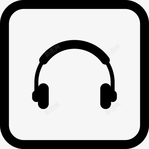 耳机通讯电子商务2图标svg_新图网 https://ixintu.com 电子商务 耳机 通讯