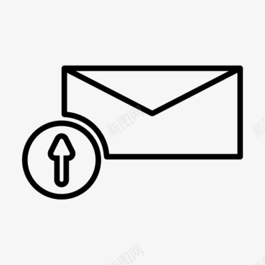 发送消息信件邮件图标图标