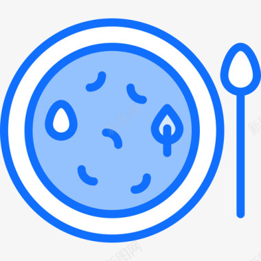 汤餐厅99蓝色图标图标