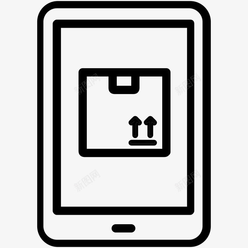 网上购物预订电子商务图标svg_新图网 https://ixintu.com 物流 电子商务 网上购物 订单 运输 预订