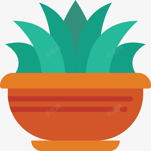 植物植物33平坦图标svg_新图网 https://ixintu.com 平坦 植物