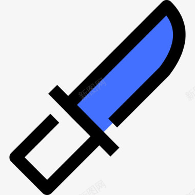 刀冒险51蓝色图标图标