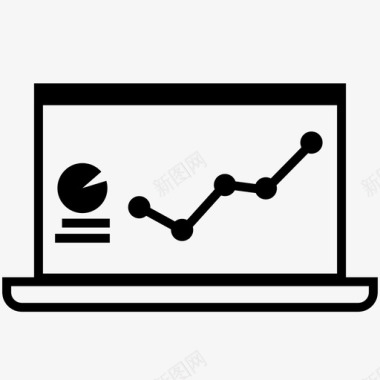 数据分析商业数字营销图标图标