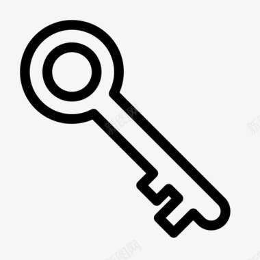 钥匙门抽屉图标图标