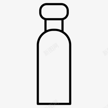 瓶子饮料空瓶子图标图标