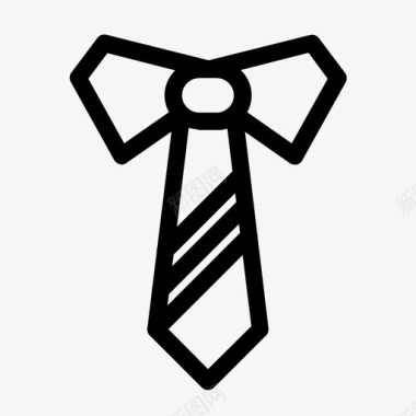领带商务商务人士图标图标